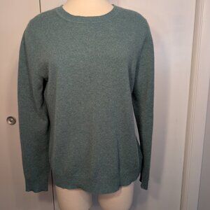 Tahari 100% 2 Ply Cashmere Sweater Crew Neck XLarge
